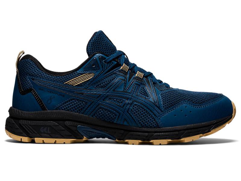 Sapato Para Trilha Asics GEL-VENTURE 8 Homem Azul Marinho, 4294A414.853